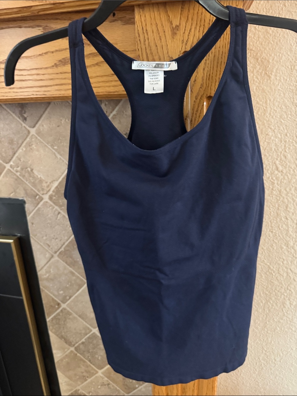 Jockey Navy Racerback Tank Top